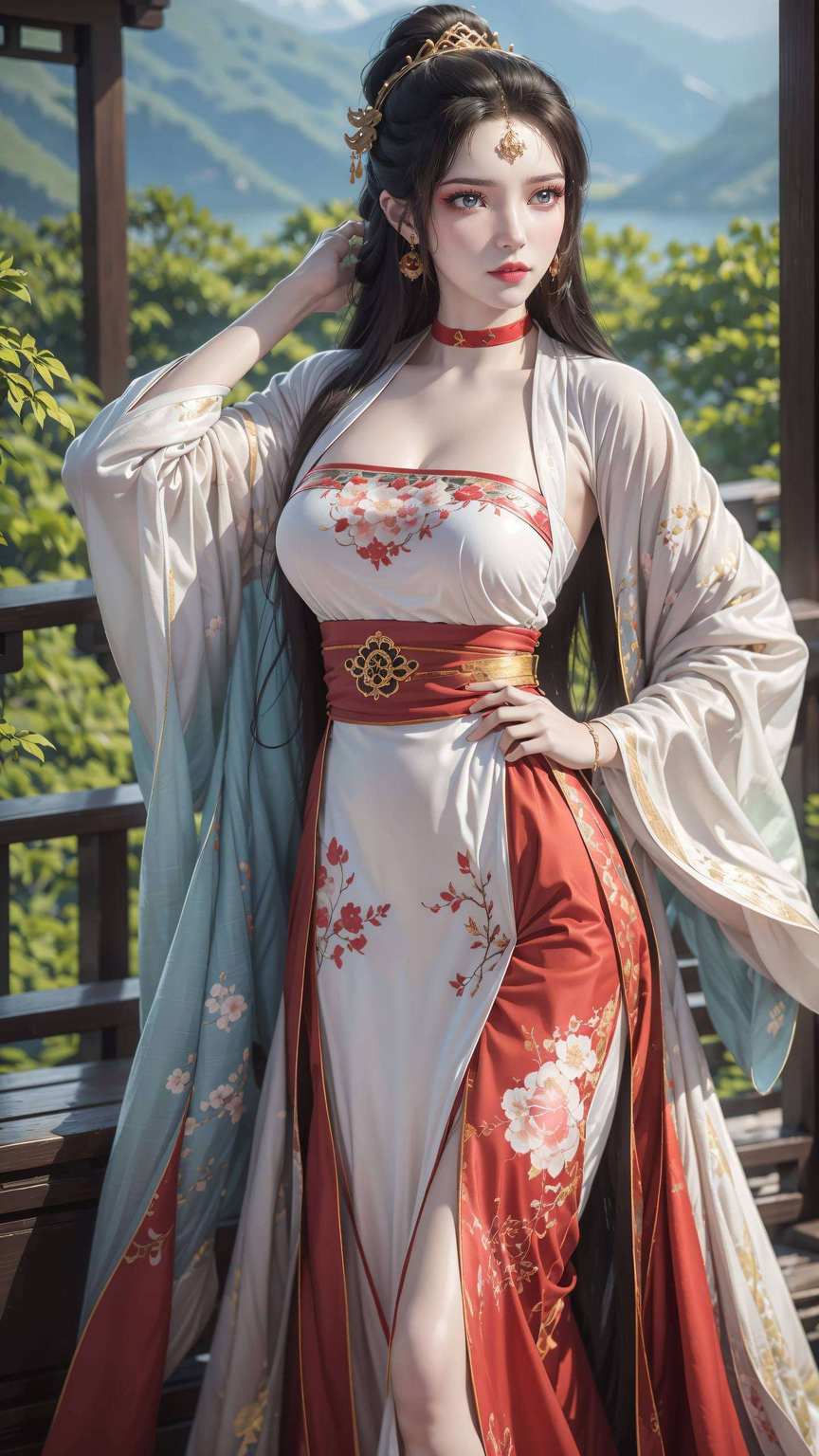 国漫女神墨云仙子翩翩起舞让人忍不住想要一探究竟