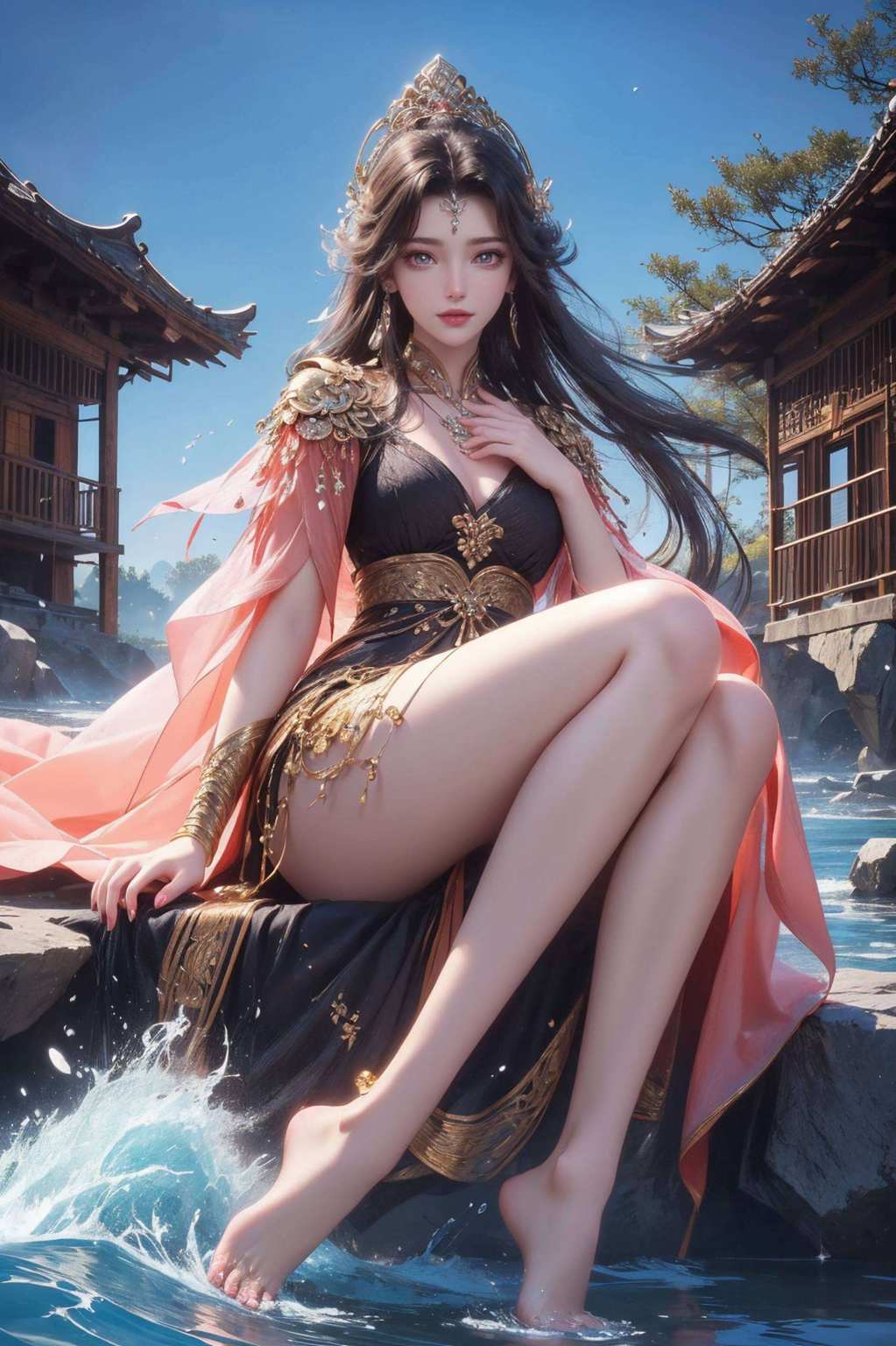 就像是国漫女神的化身那位漫步在仙逆世界中的绝世佳人