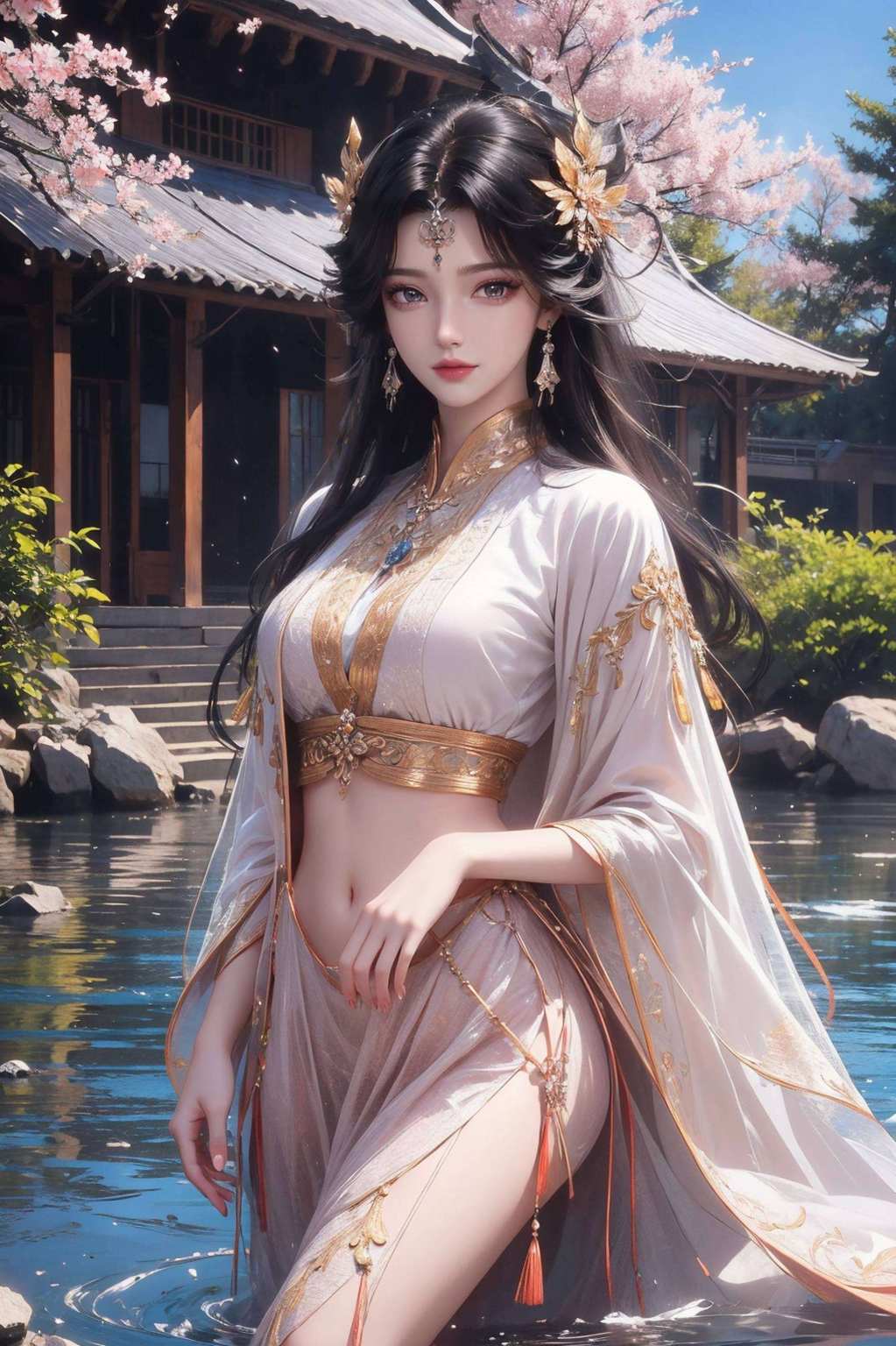 其影入画”