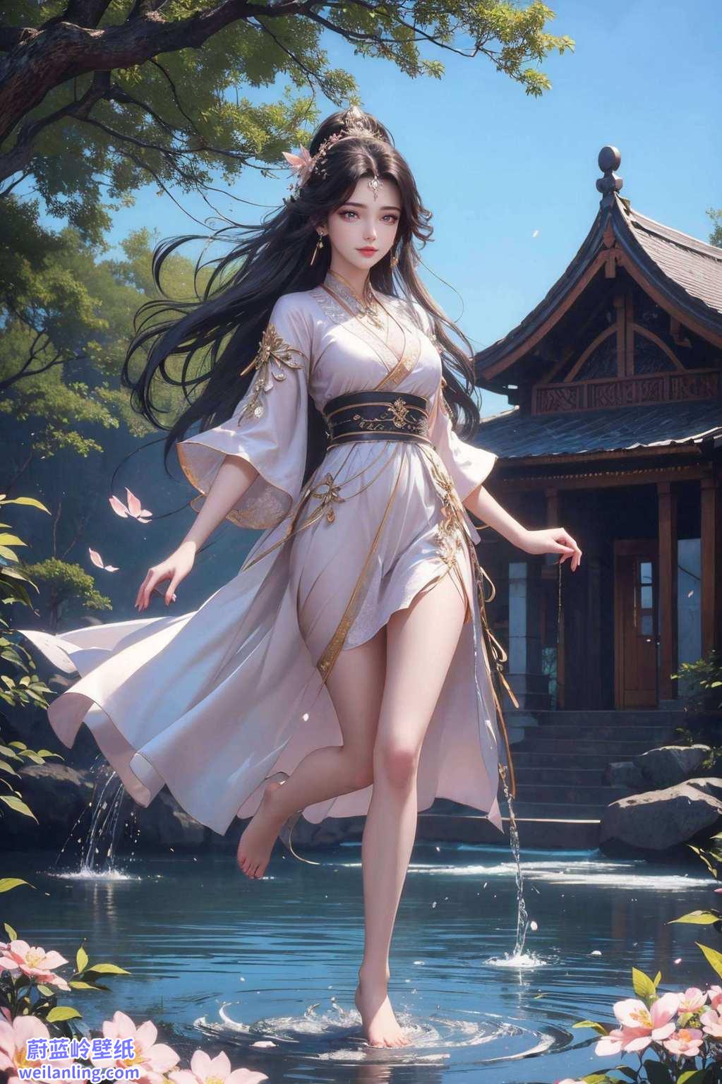 不仅美得不可方物快来感受一下这位国漫美女的魅力吧