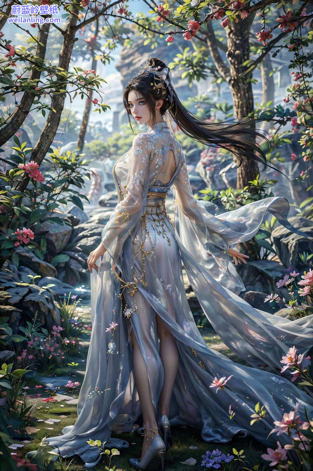 每天都能对着这位国漫女神养眼想给你的电脑来点新鲜感吗？我这儿有一款绝美的方清雪电脑壁纸