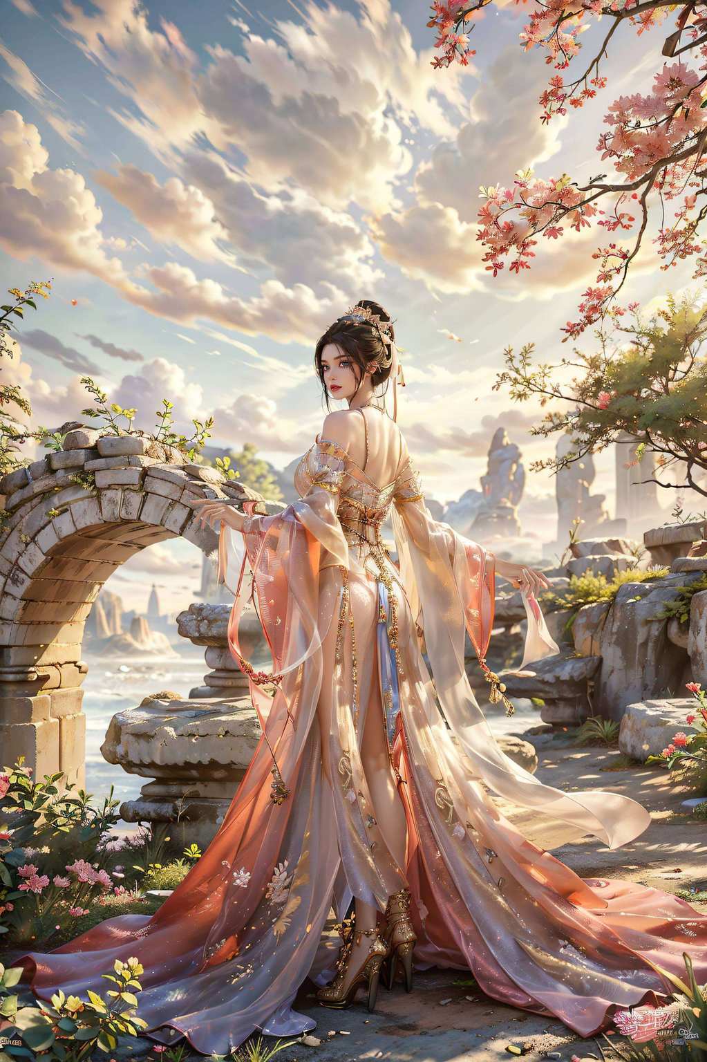 更是心灵的触动她的美
