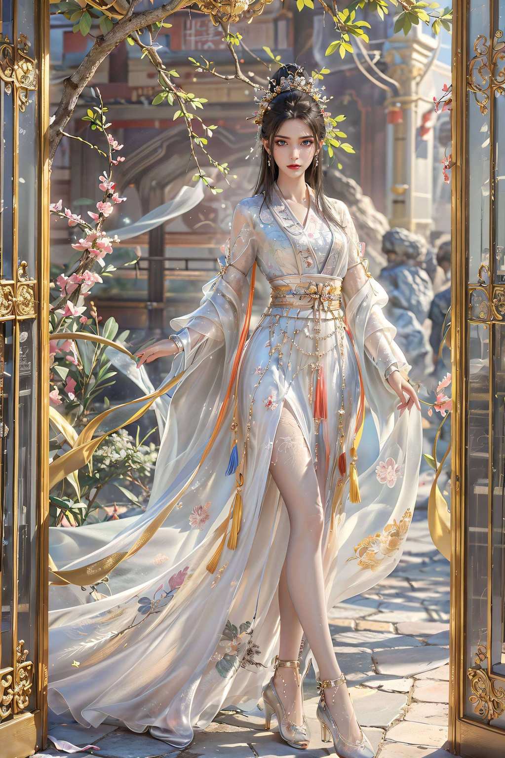国漫之美方清雪于画中起舞