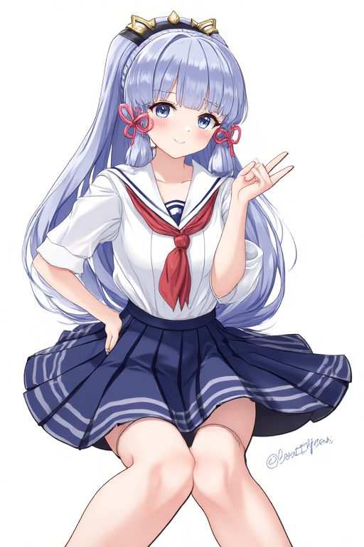 动漫之女神神里凌华