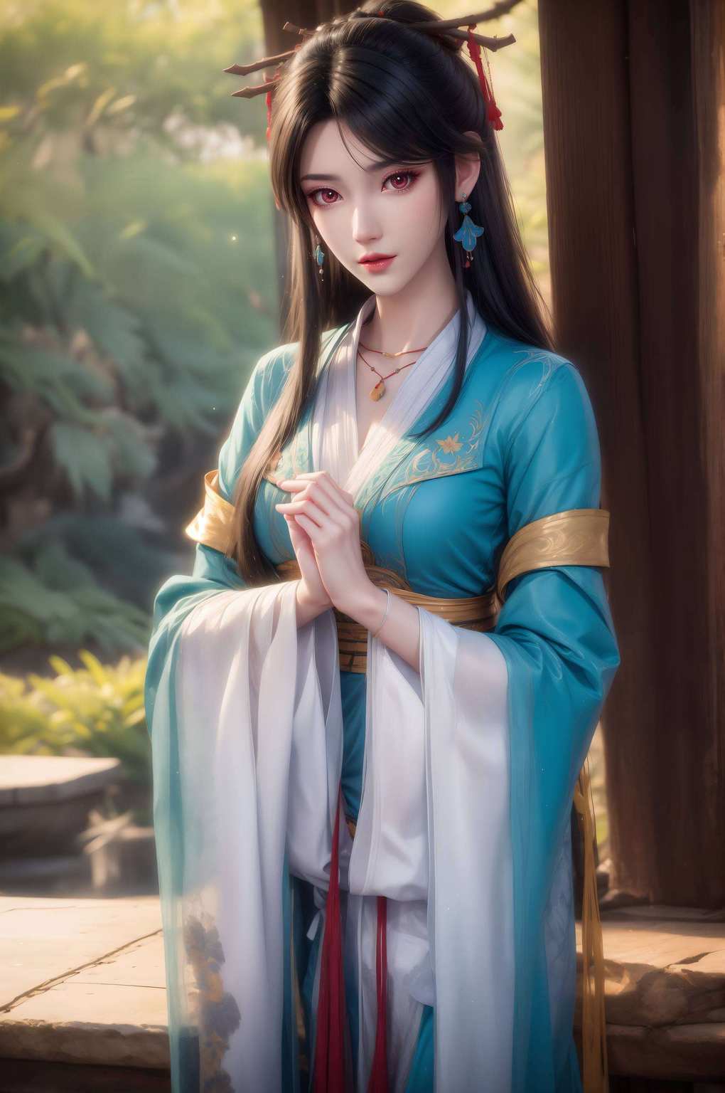 咱们这就来个混搭风让你的手机也做个美美的“国漫女神”吧！