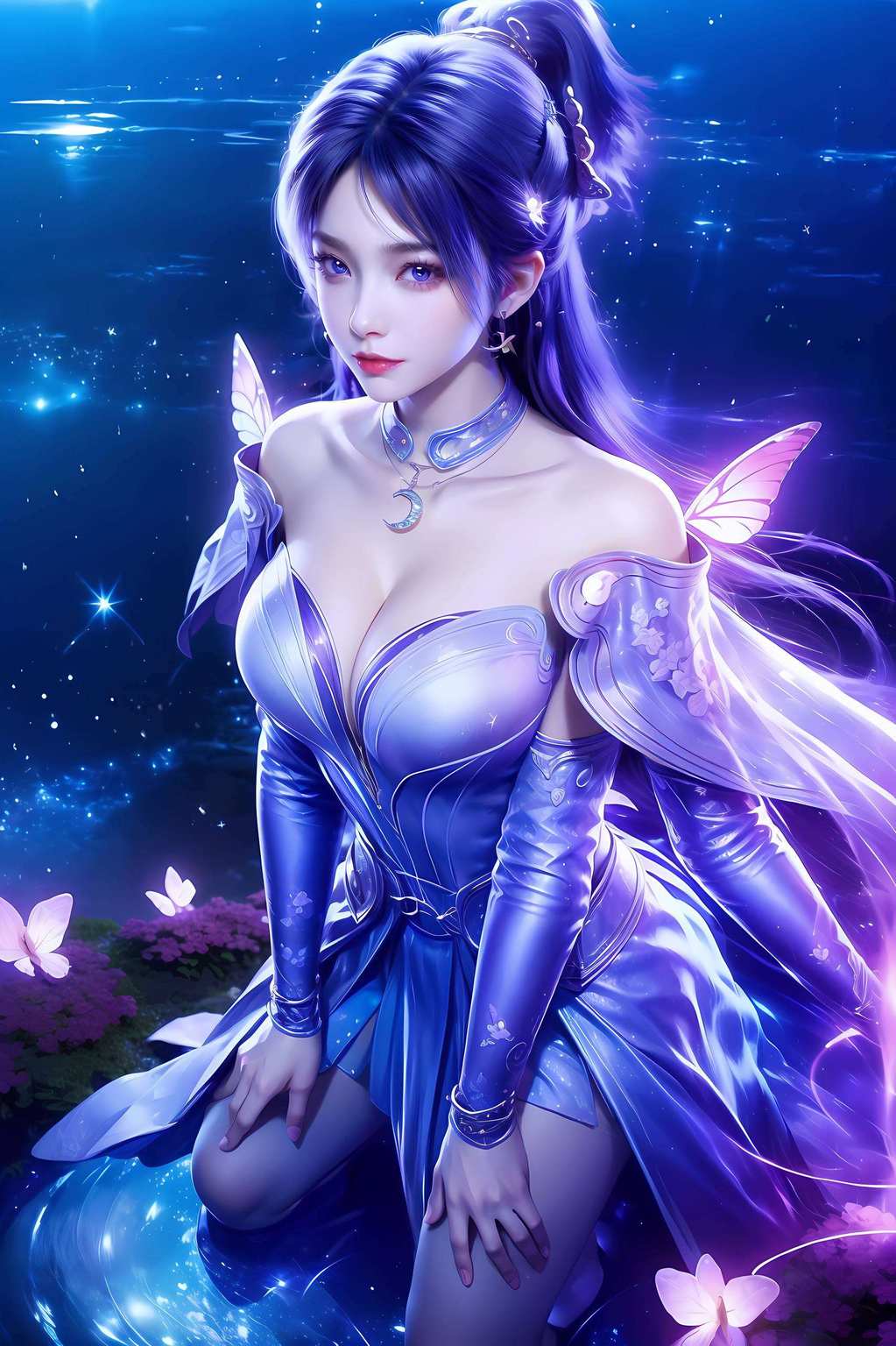 今儿个给大家介绍一位国漫界的颜值担当——姬紫月！这位小姐姐可是遮天壁纸里的常客更是让人眼前一亮