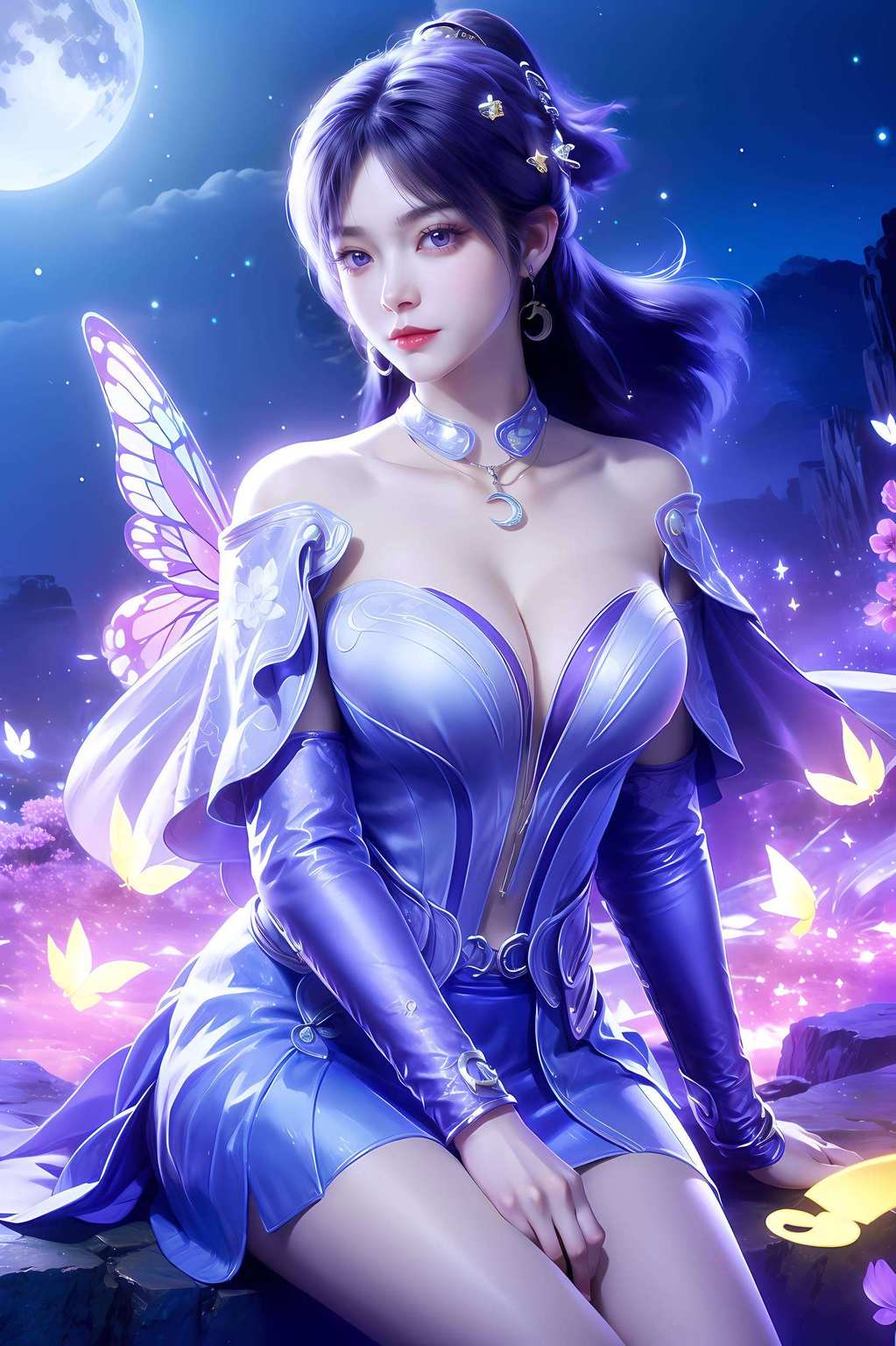 是时候给你们的手机换换壁纸啦！今天给大家带来的是“姬紫月壁纸”大集合你确定不收藏一套吗？👸✨