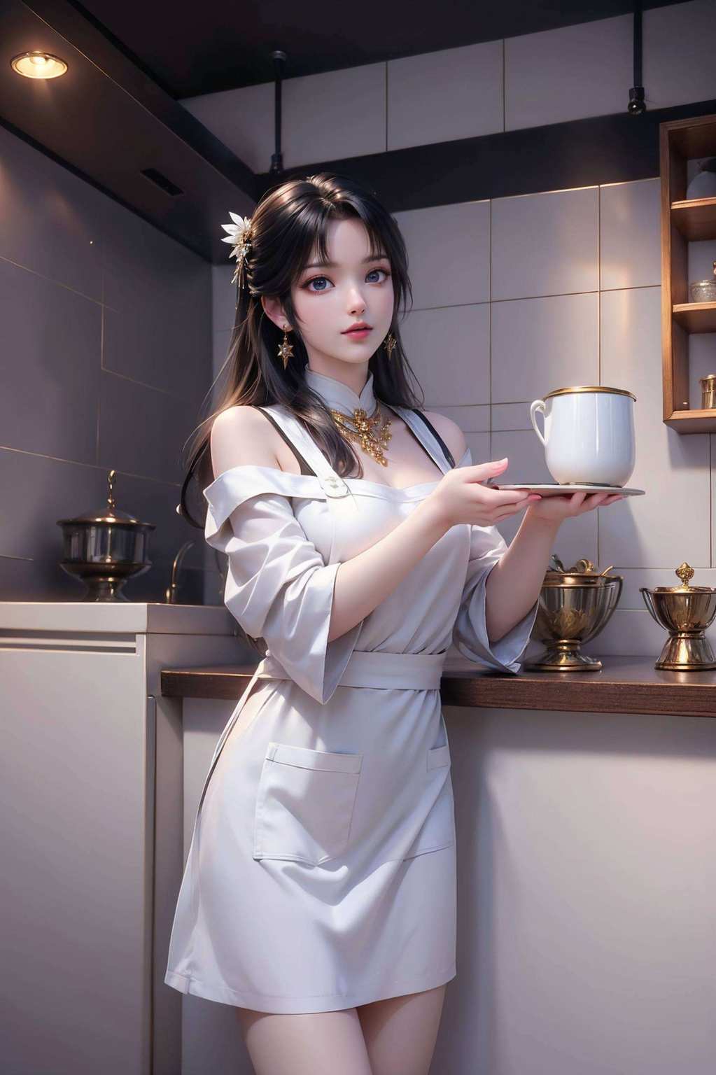 更是心中那份永恒的浪漫她的倩影如梦似幻