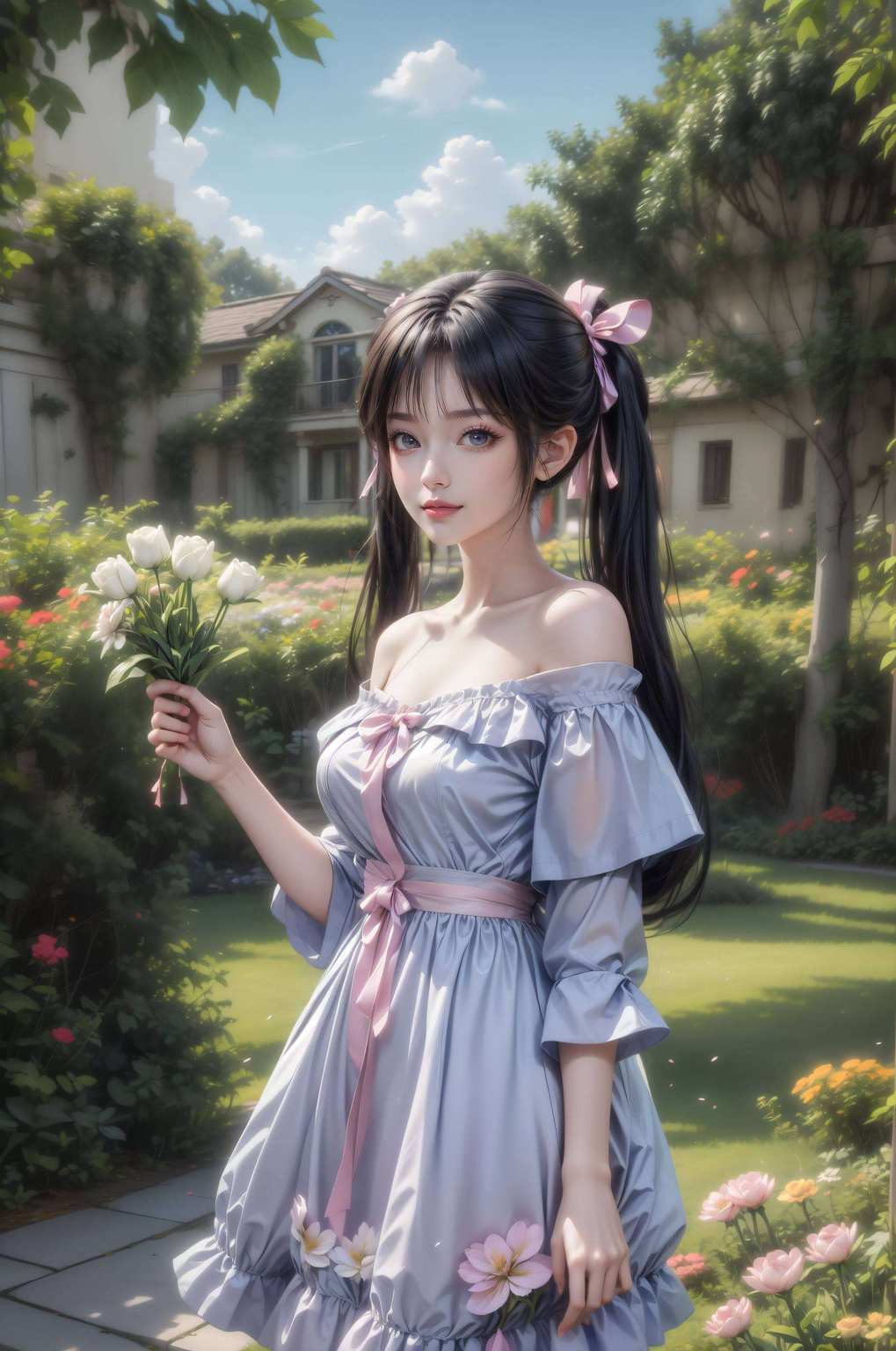 动漫美女的婉约风姿让人在玄幻世界与现实生活间流连忘返