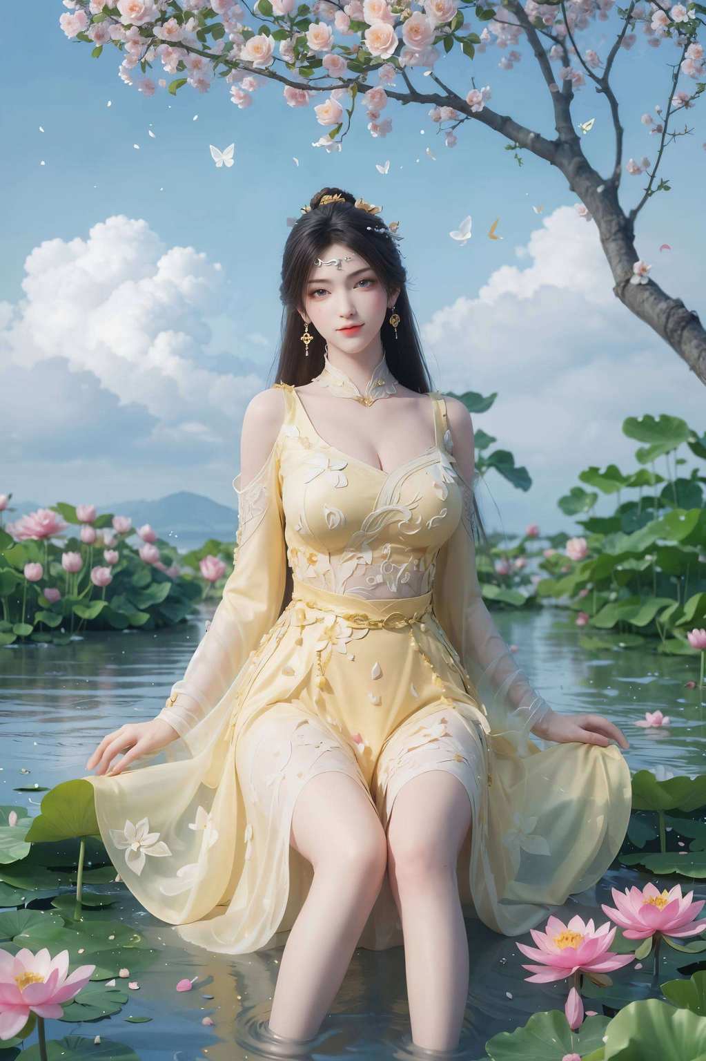 这位国漫美女是不是你的菜？还带着一丝玄幻的气息