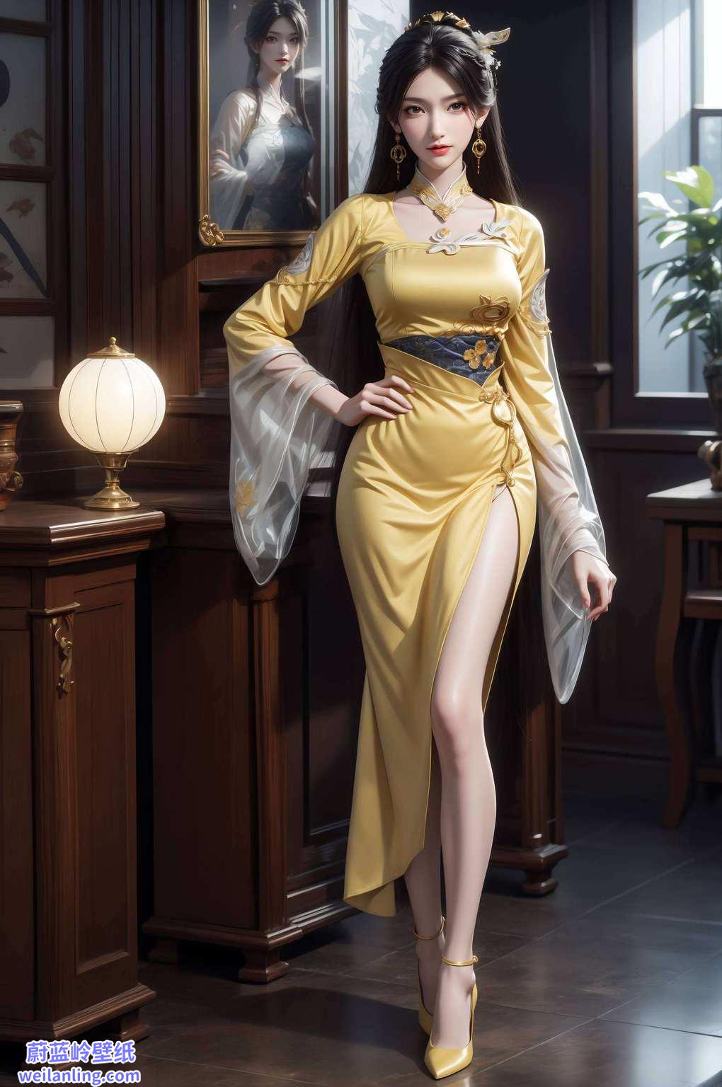 如一抹春风更是国漫女神的代表