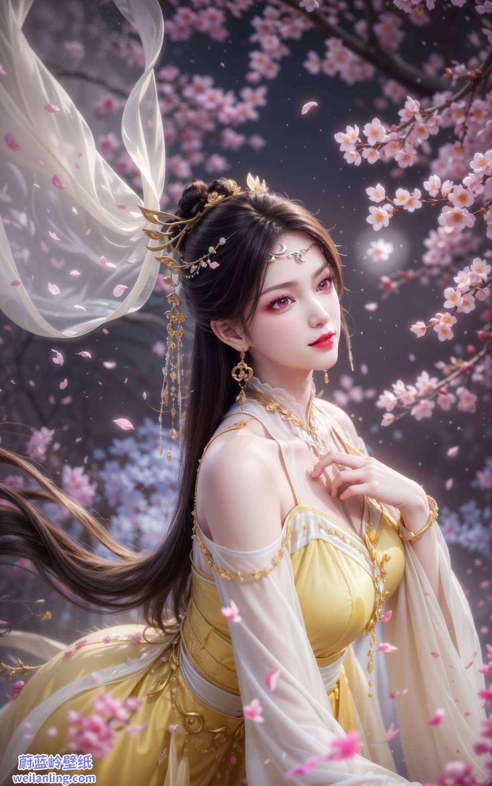 保不齐还能招来一段仙缘呢！金光闪闪