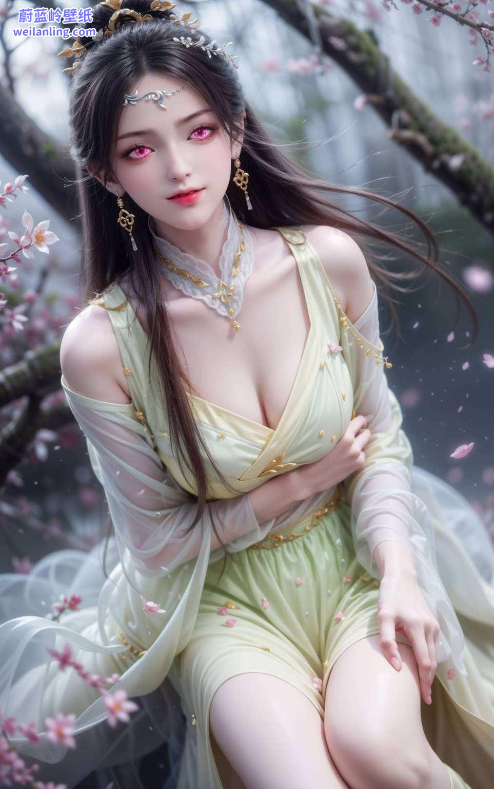 细节满分简直让人一见倾心！国漫女神的魅力