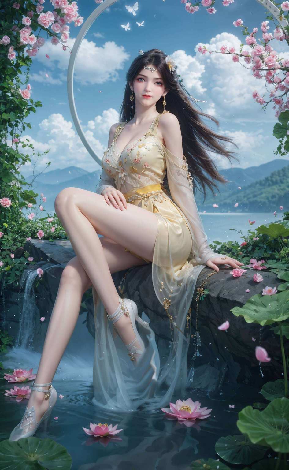 谁说国漫女神只能远观？拿上这些超清壁纸偶尔看看金瓶儿的温柔
