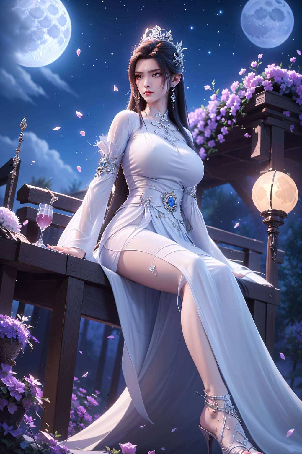 在这繁华与玄幻交织的画卷中如梦似幻
