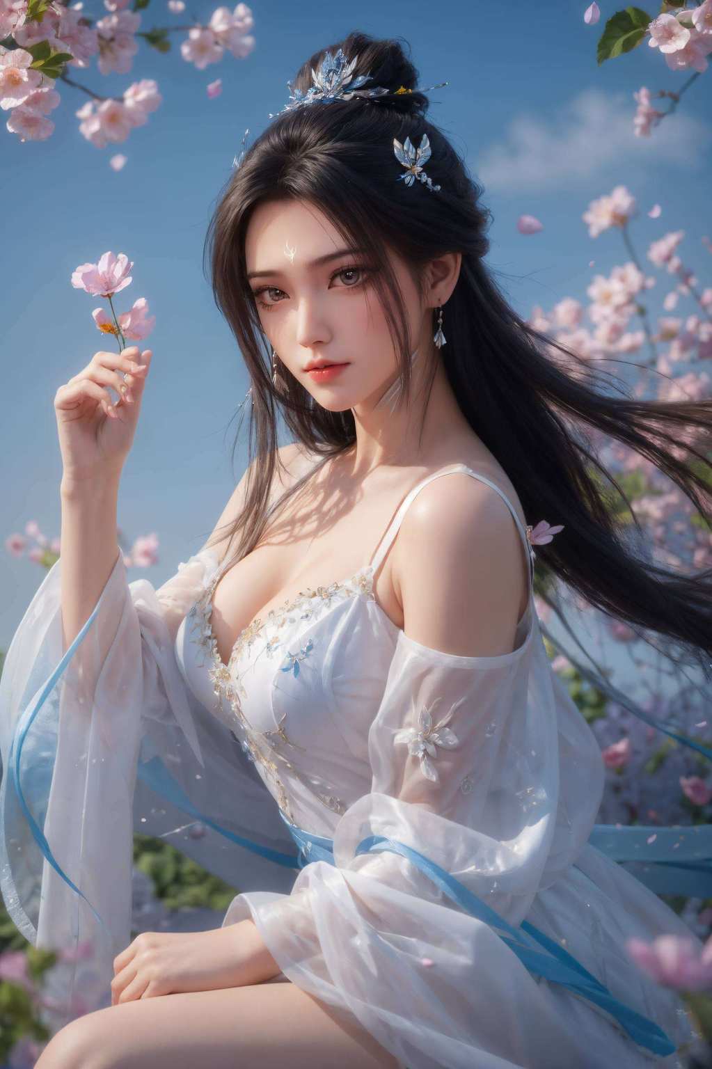 嘿让你的电脑也感受一下国漫美女的魅力吧！