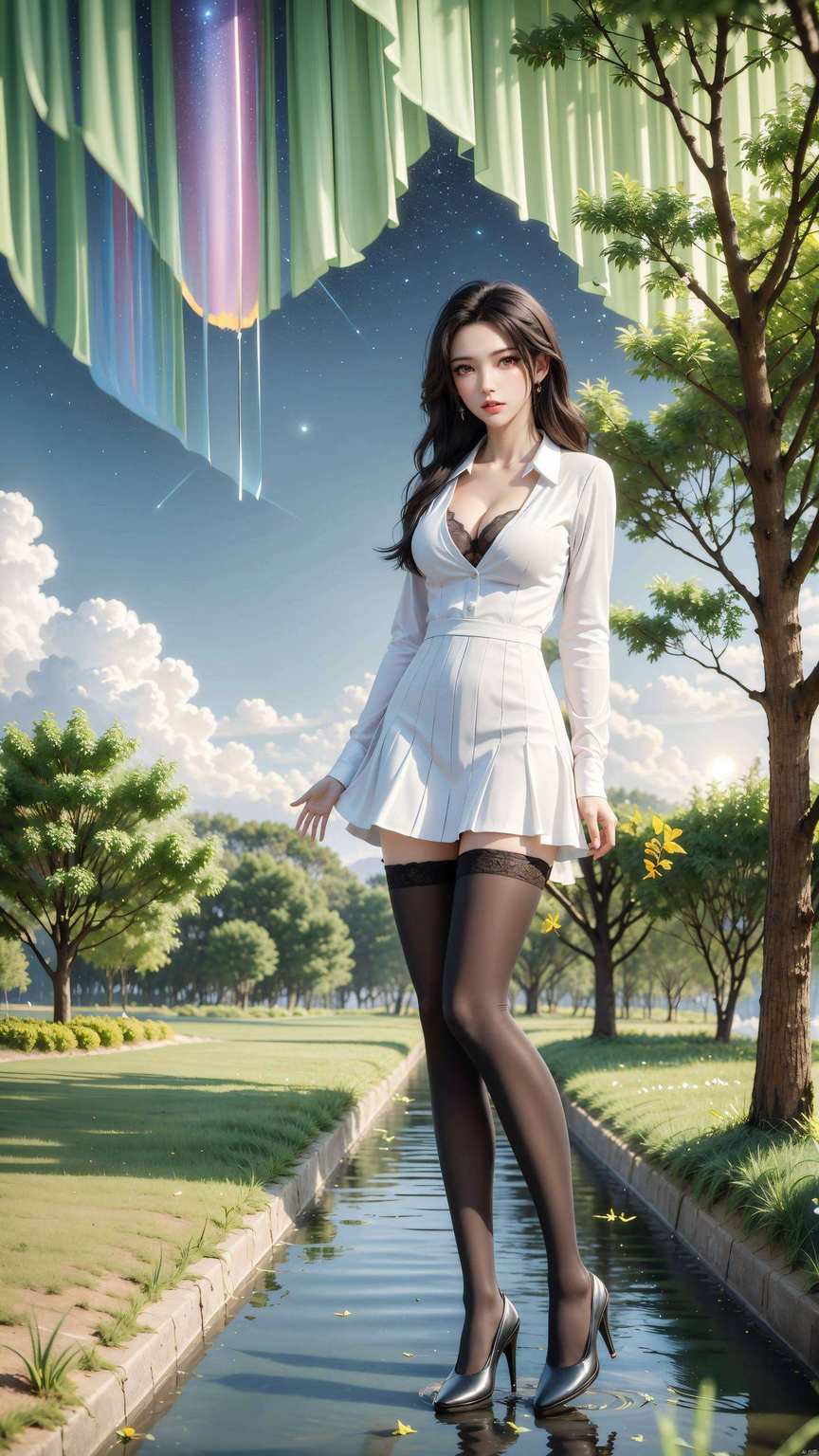 在这绚烂的玄幻世界里感受她那份不染尘埃的纯净