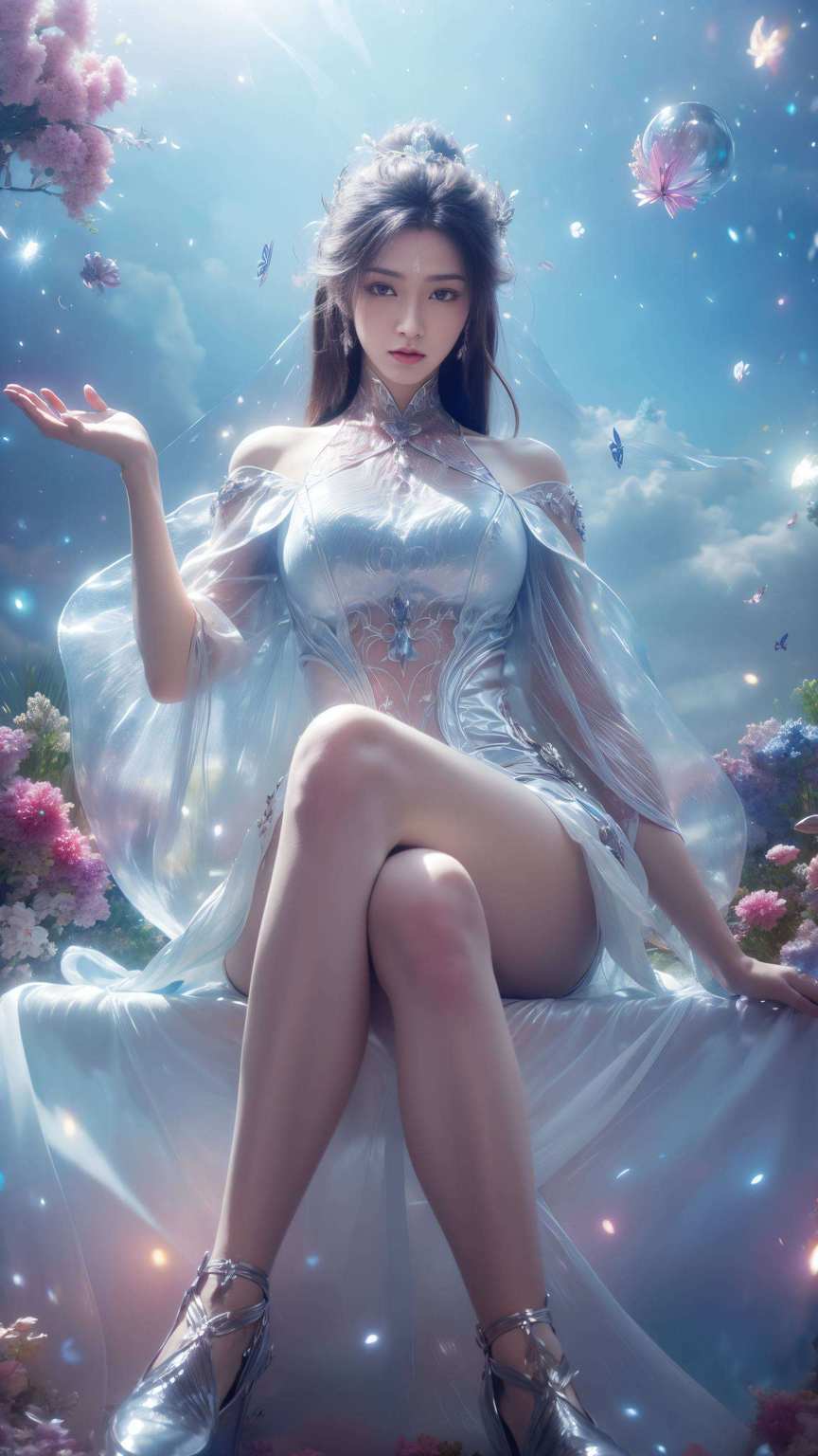 美女翩翩壁纸千变