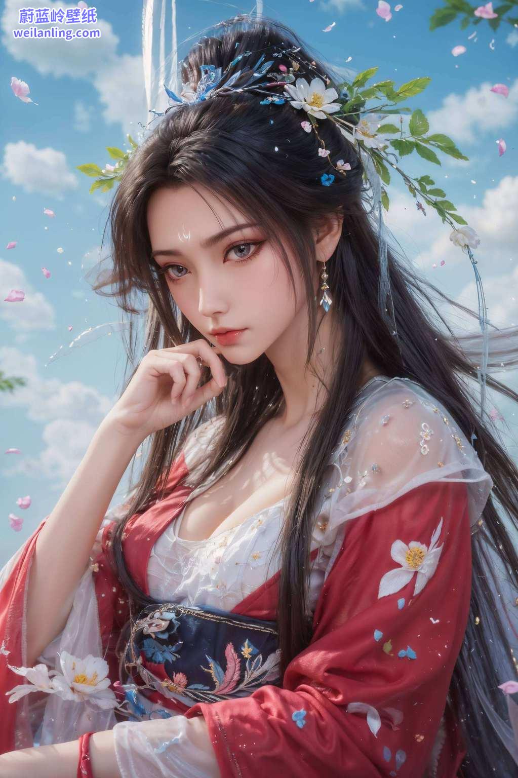 她的每一次转身都是动漫美女画卷上最动人的笔触
