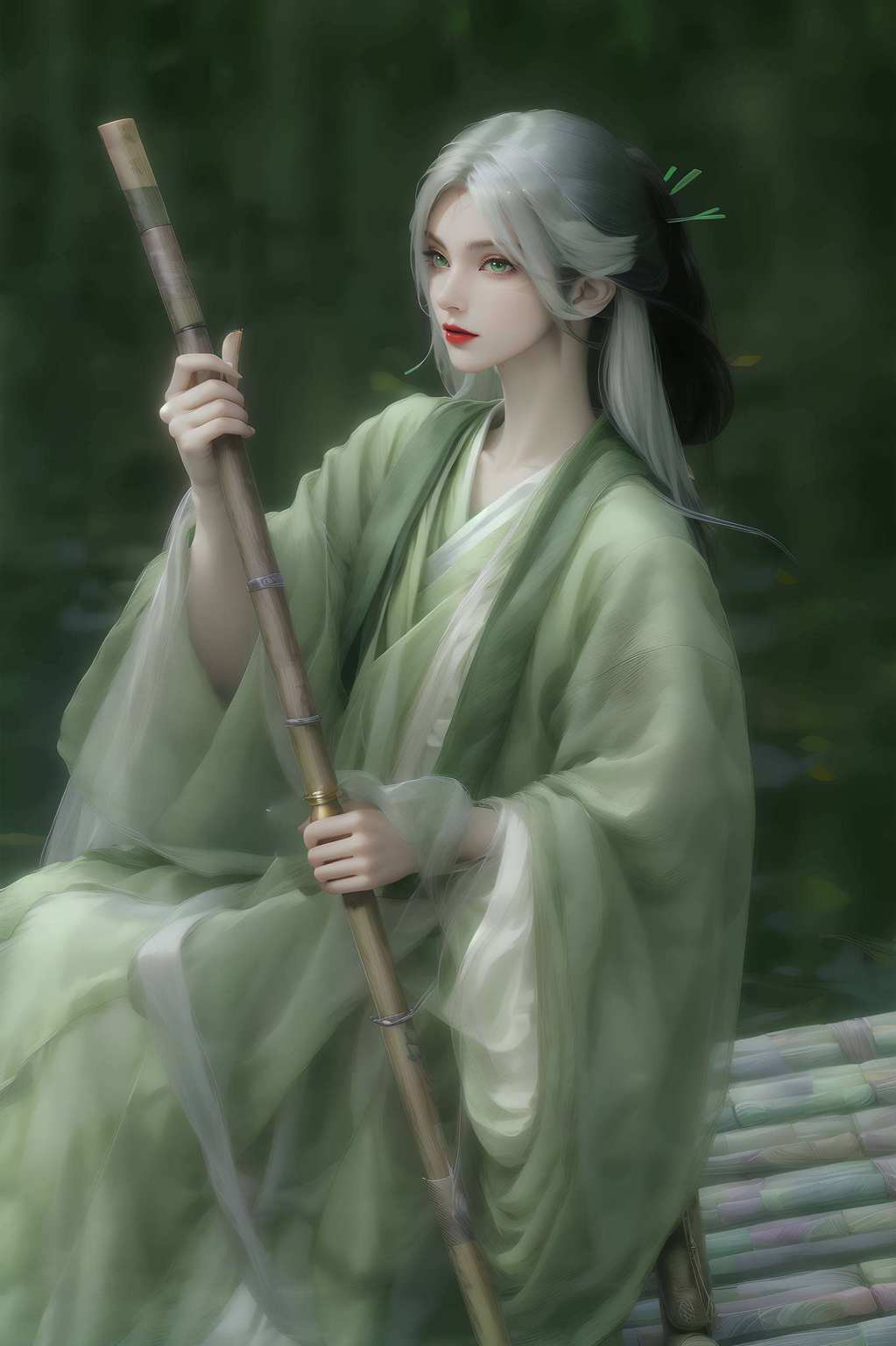 诛仙美女手机生辉