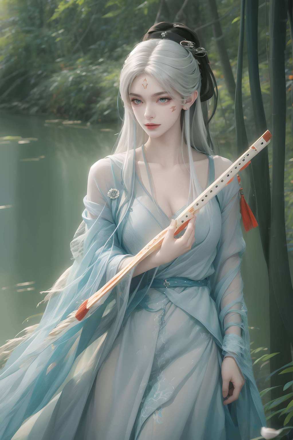 哪一个不是美得让人心跳加速？小白我可是偷偷把她们都收录进这壁纸合集里啦国漫女神们