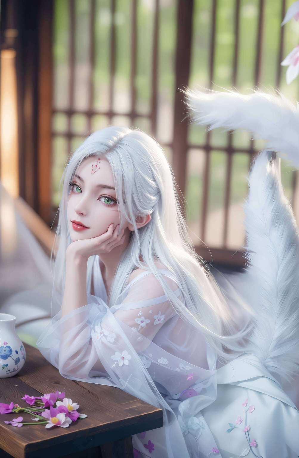 一个个美得像是从画里走出来的各位小可爱