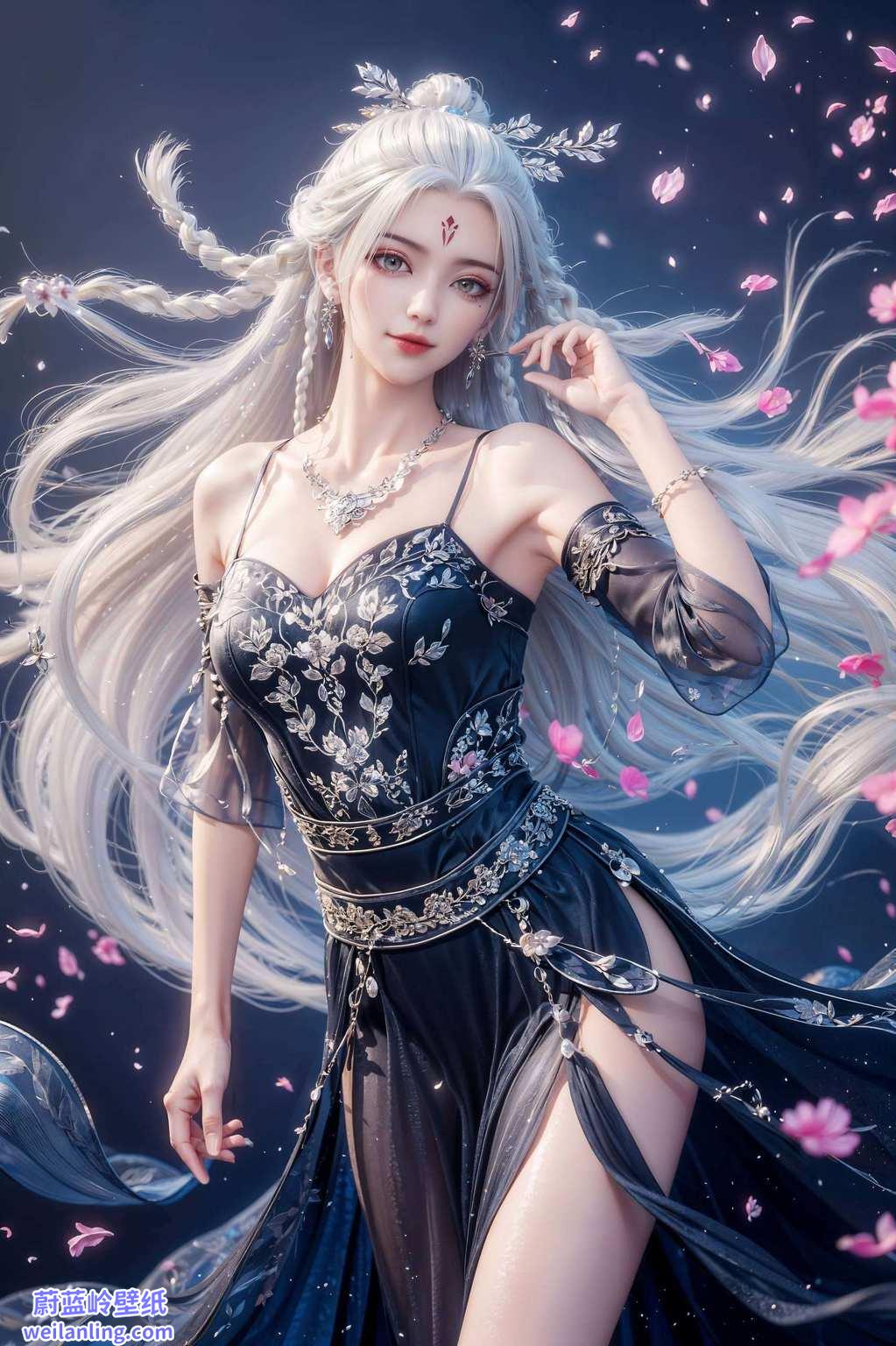 漫步在动漫的绚丽世界里我时常被那些国漫女神的婉约风姿所折服