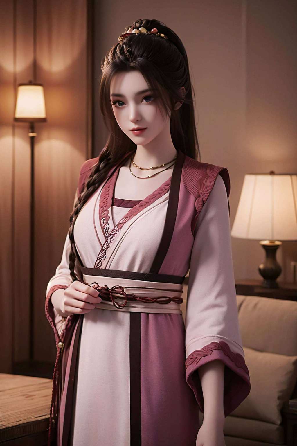 可是诛仙世界里的一位大美女哦！瞧瞧这超清4K的周小环壁纸图片嘿