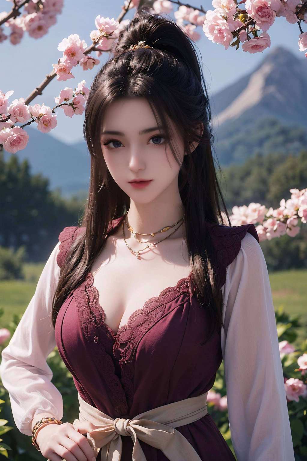 国漫女神们的笑靥如花如同诛仙剑谱中的灵动诗篇